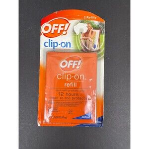 OFF! Clip-On Mosquito Repellent Refills for Fan 2 Refills New Old Stock
